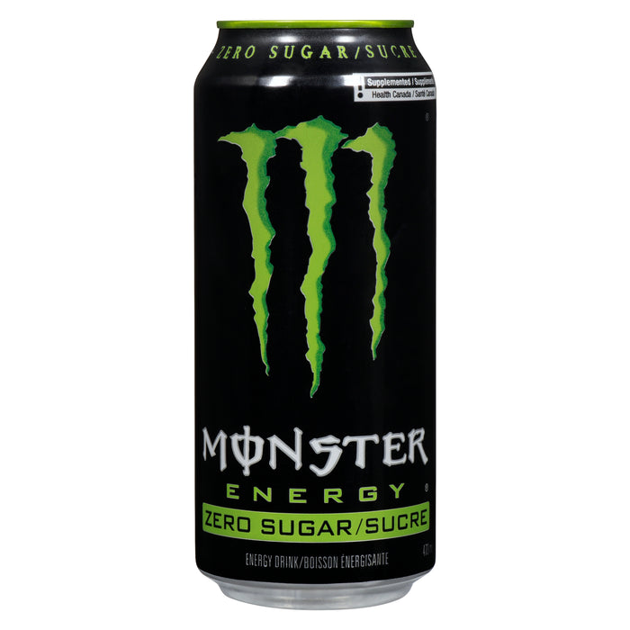 Monster Energy Drink Zero Sugar, 473 ml