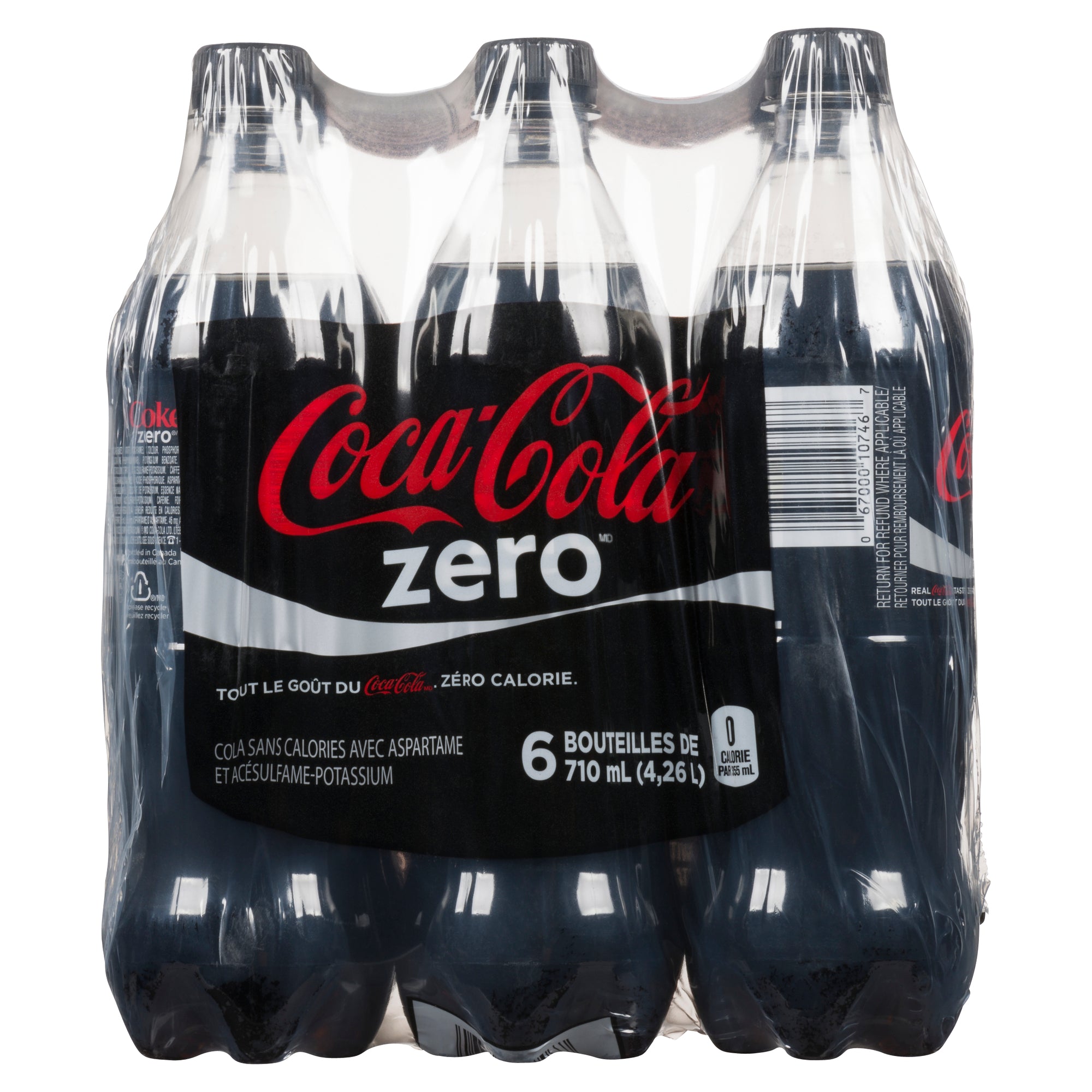 CocaCola Coke Zero, 6Pack, 710ml Giant Tiger