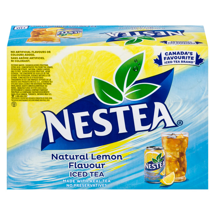 Thé glacé au citron Nestea en emb. de 12 - 341 ml