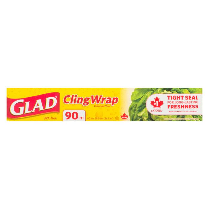 Glad Food Cling Wrap, 90 m