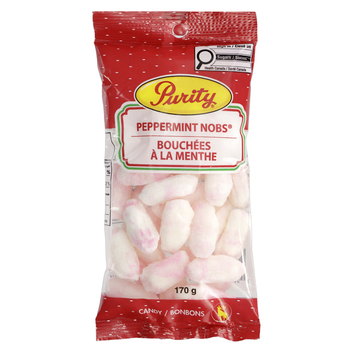 Purity Candy Peppermint Nobs, 170 g