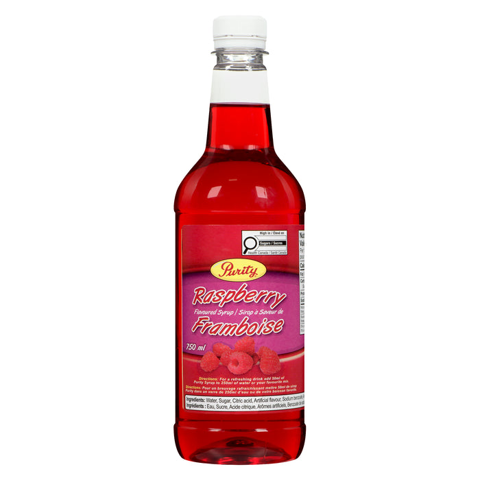 Purity Raspberry Flavoured Syrup, 750 ml