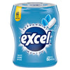 Wrigley's Excel Peppermint Chewing Gum, 60-Pack