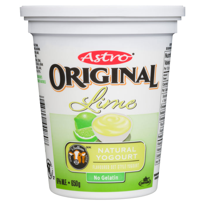 Yogourt au citron vert Astro Original Naturel, 650 g