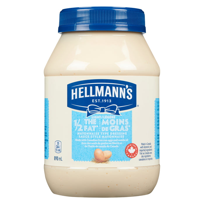Hellmann's Sauce Style Mayonnaise Légère, 890 ml