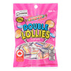 Rockets Double Lollies Candy Lollipops, 12-Pack
