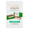 Russell Stover Chocolat Noir Sans Sucre Ajouté avec Centre Crémeux à la Menthe Rondelles à la Menthe, 85 g