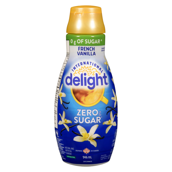 International Delight Zero Sugar Coffee Enhancer French Vanilla, 946 ml