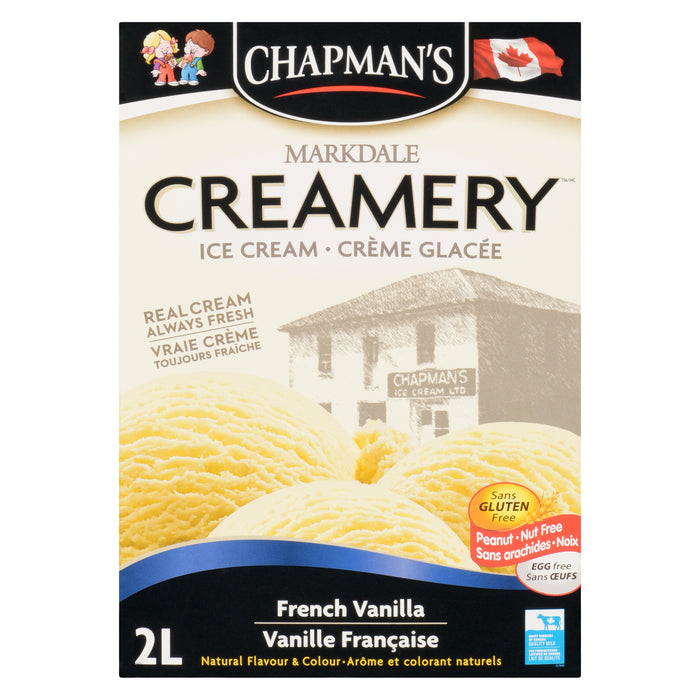 Chapman's French Vanilla Ice Cream, 2 L