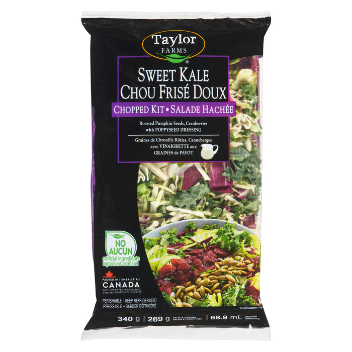 Ensemble de salade et de garnitures chou frisé Eat Smart - 340 g