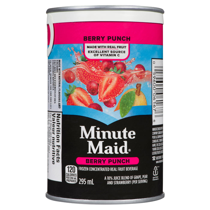 Minute Maid Frozen Berry Punch Beverage, 295ml