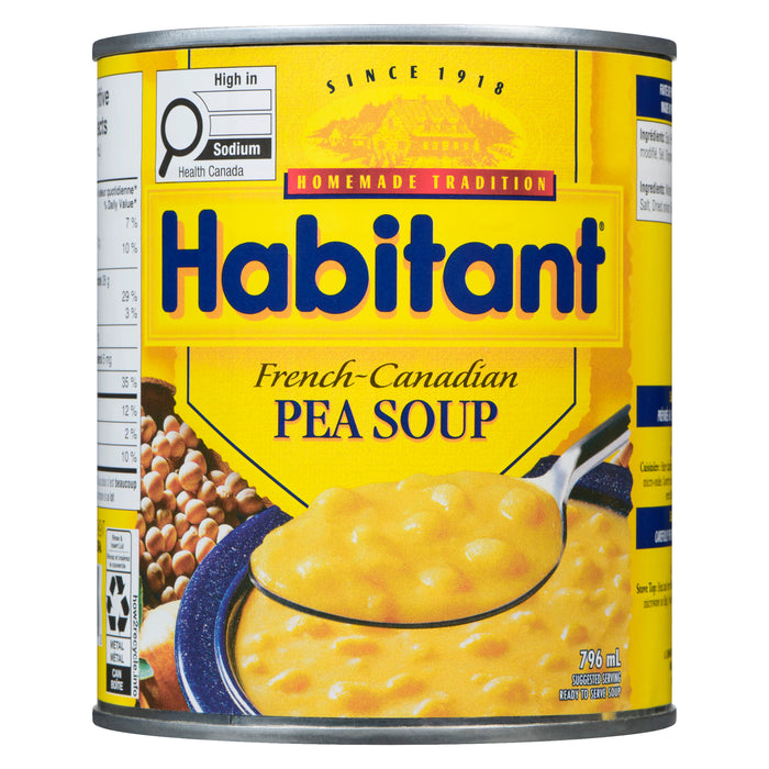 Habitant Ready to Serve Soup French-Canadian Pea - 796ml