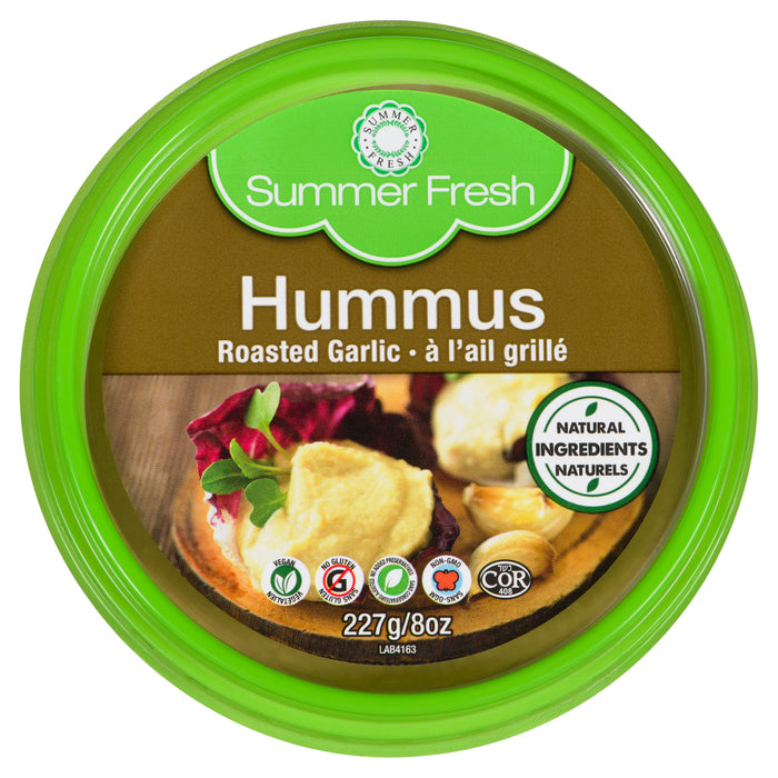 Summer Fresh Garlic Hummus, 227-g
