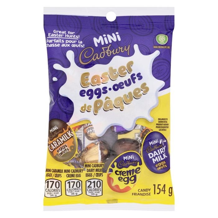 Cadbury Friandise Mi̇ni̇ Œufs de Pâques, 154 g