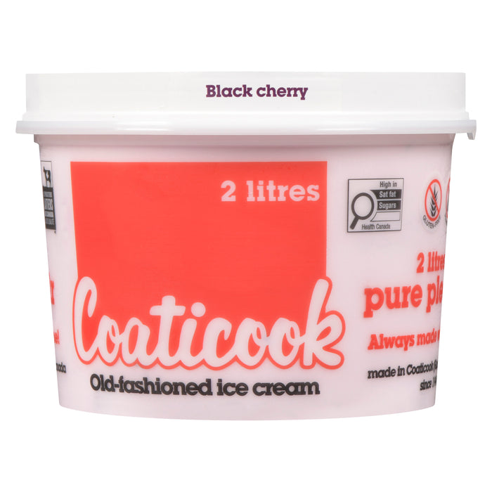 Crème glacée aux cerises noires Coaticook - 2 l