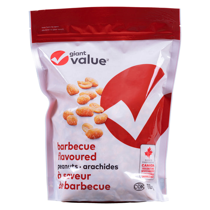 Giant Value BBQ Peanuts, 700 g