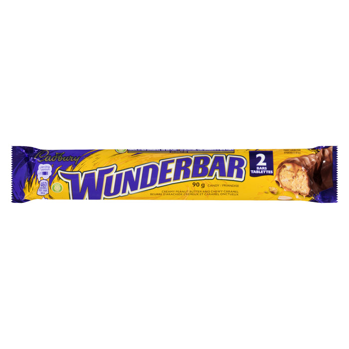 Cadbury Wunderbar Candy, 2-Pack, 90-g
