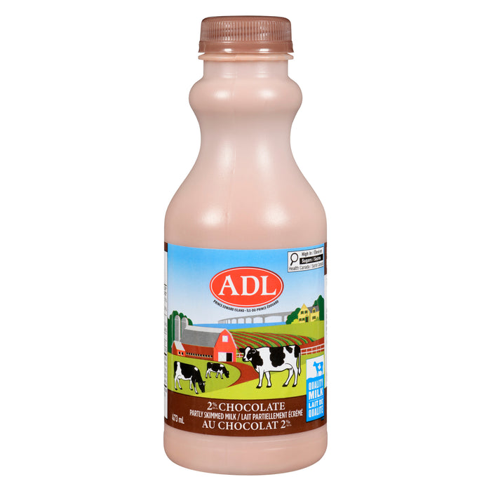 Lait au chocolat ADL, 2 % M. G. - 500 ml