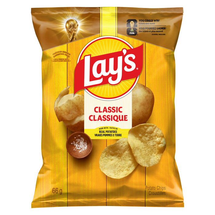 Lay's Classic Potato Chips - 66g
