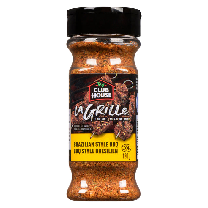 Assaisonnement BBQ style brésilien La Grille de Club House - 120g