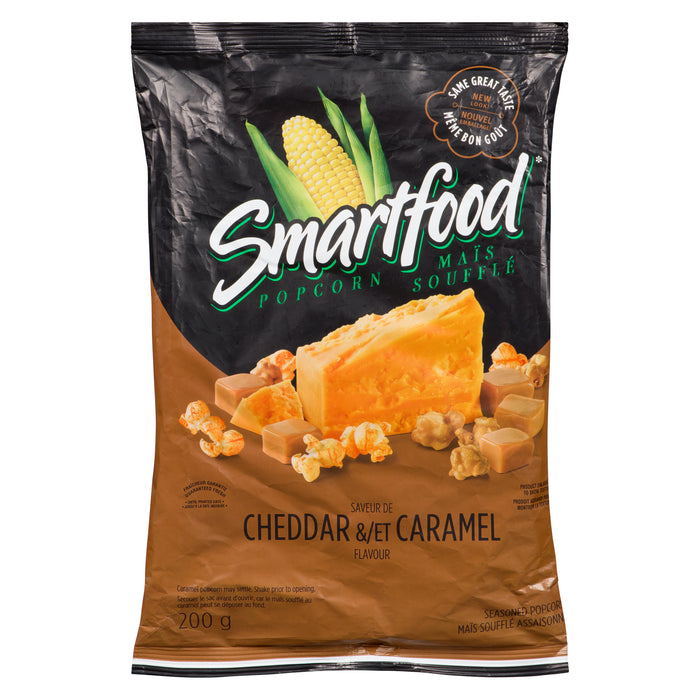 Maïs soufflé au caramel et au cheddar Smartfood, 200 g