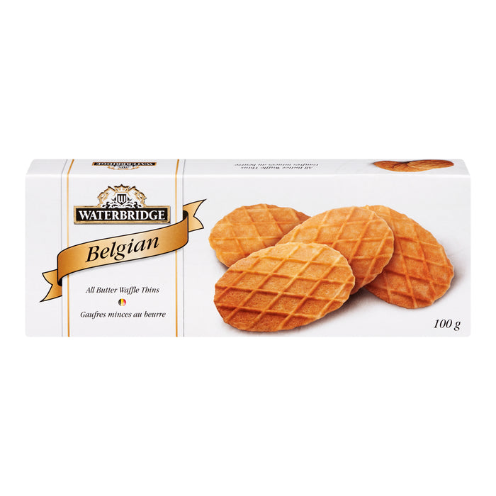 Waterbridge gaufres minces au beurre, 100 g