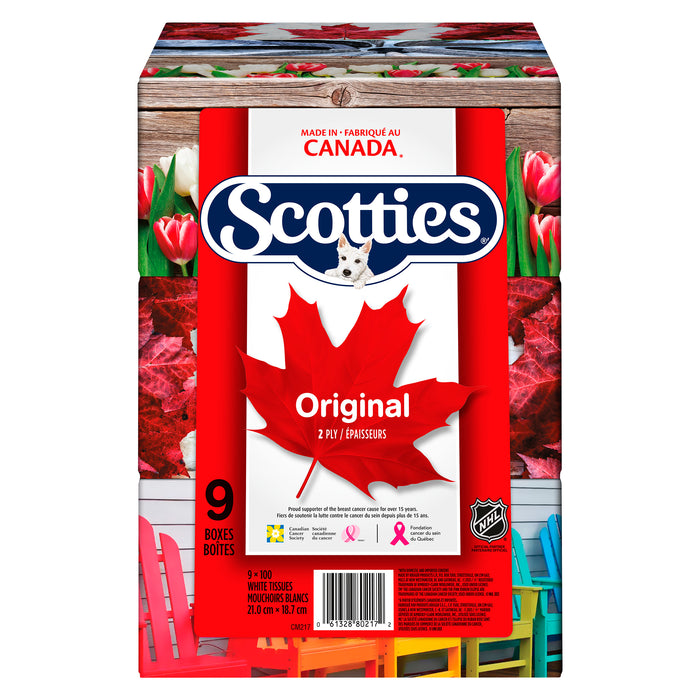 Papiers-mouchoirs Scotties Original - emb. de 9