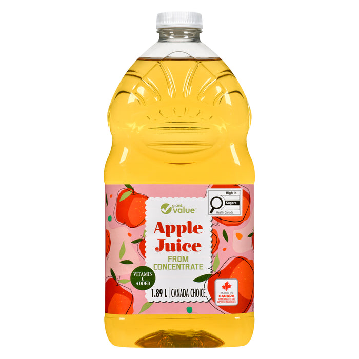 Jus de pomme Giant Value, 1,8 L