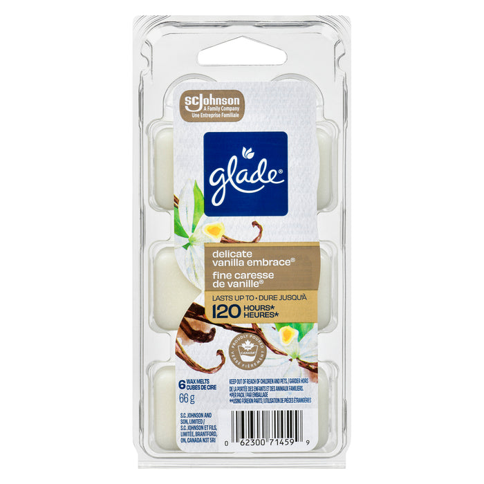 Glade Fine Caresse de Vanille, emb. de 6