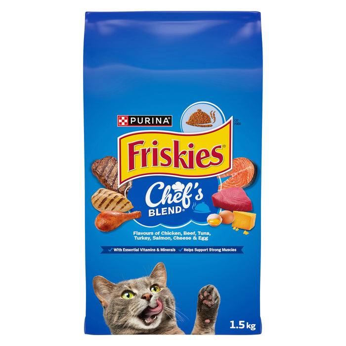 Friskies Mélange du Chef Nourriture pour Chats, 1.5 kg
