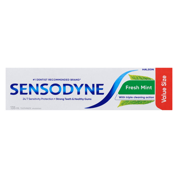 Dentifrice menthe fraîche de Sensodyne, 135 ml