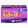 Advil Junior Strength Ibuprofen Tablets USP 100-mg Grape Chewable Tablets, 20-Pack