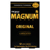 Trojan Magnum Large Original Lubrifiés Condoms Latex, Emballage de 12