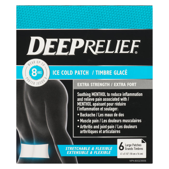 Timbre glacé apaisant Deep Relief - emb. de 6