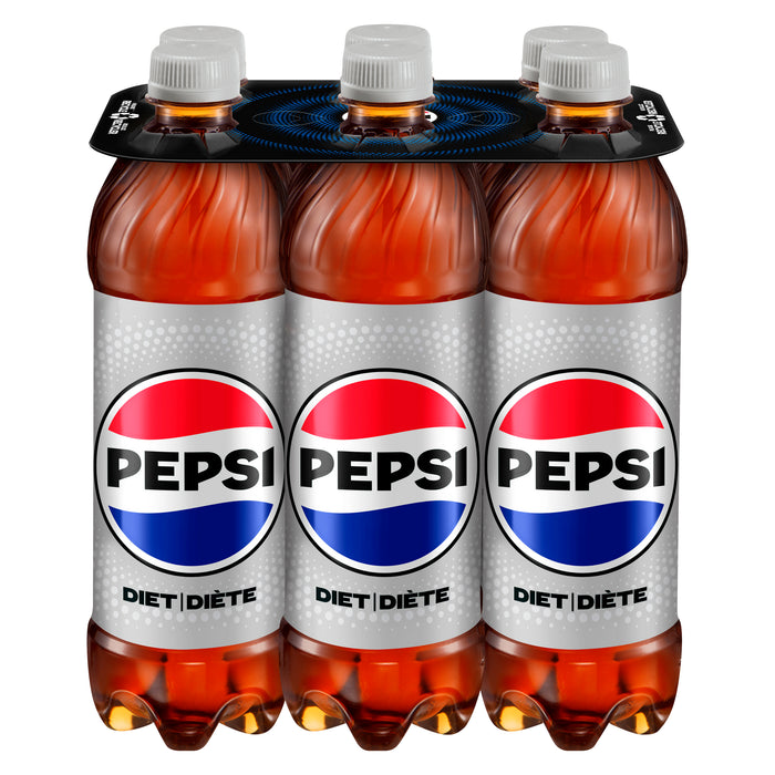 Diet Pepsi Cola, 6-Pack, 710-mL