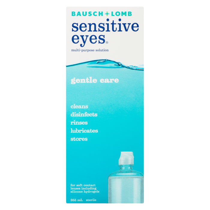 Bausch + Lomb Sensitive Eyes Multi-Purpose Solution, 355-ml