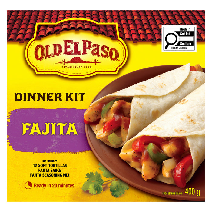 Old El Paso Ensemble à Fajitas, 400 g