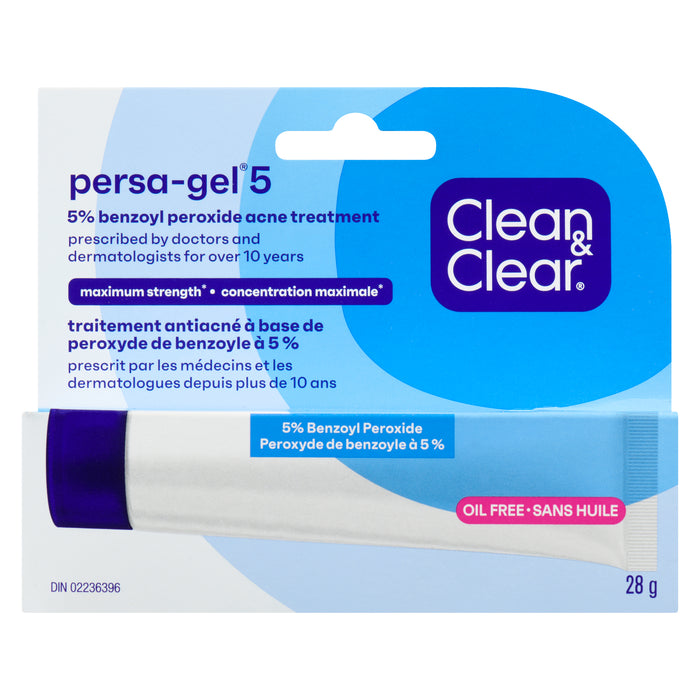 Clean & Clear Persa-Gel 5 Concentration Maximale, 28 g