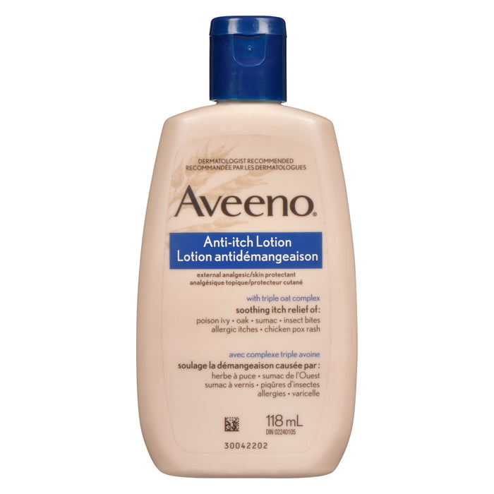 Aveeno Active Naturals Lotion Anti-Démangeaison, 118 ml