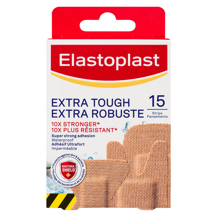 Elastoplast Extra Tough, 15-Pack