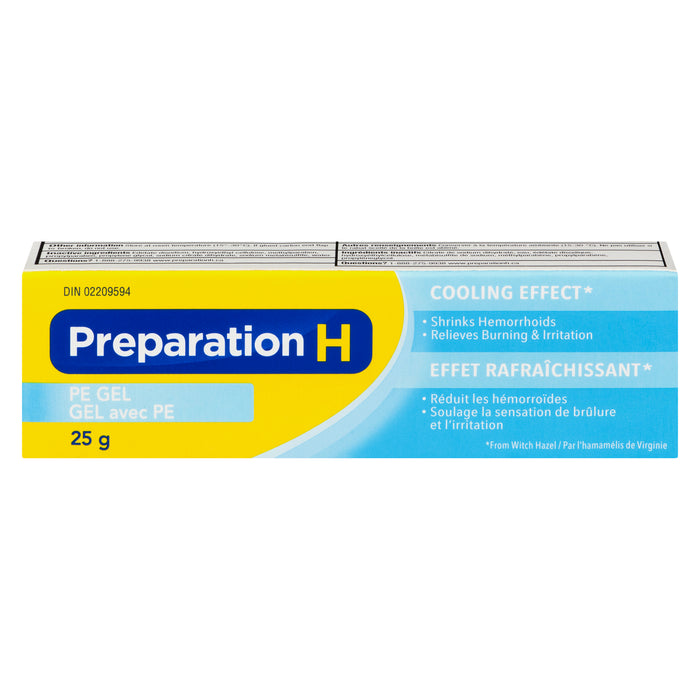 Gel avec PE soulagement rafraîchissant Preparation H, 25 g