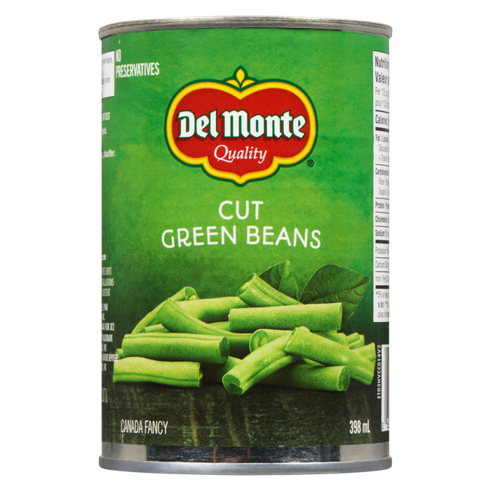 Haricots verts coupés Del Monte - 398 ml