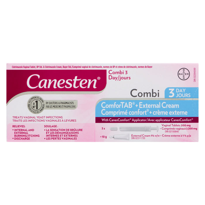 Canesten ComforTab and External Cream Combo Pack
