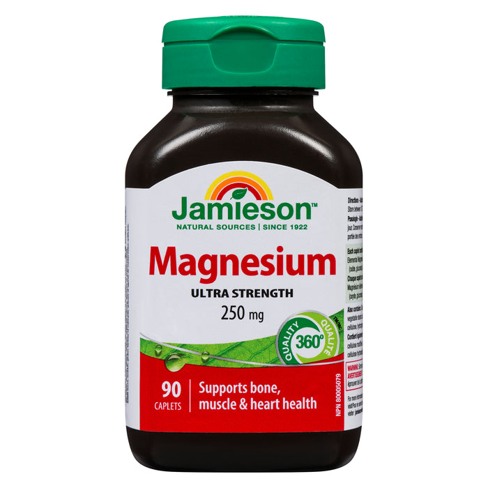 Jamieson Magnesium Ultra Strength 250 mg, 90-Pack