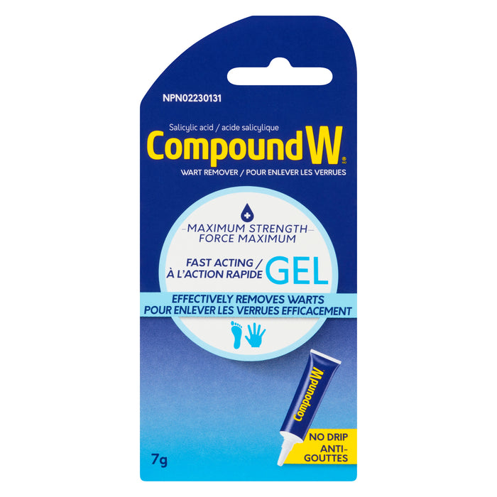 Compound W Gel Wart Remover Fast Acting, 7 g
