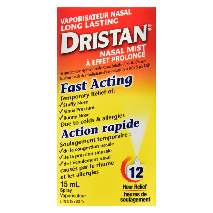 Dristan Long Lasting Nasal Mist Spray - 15ml