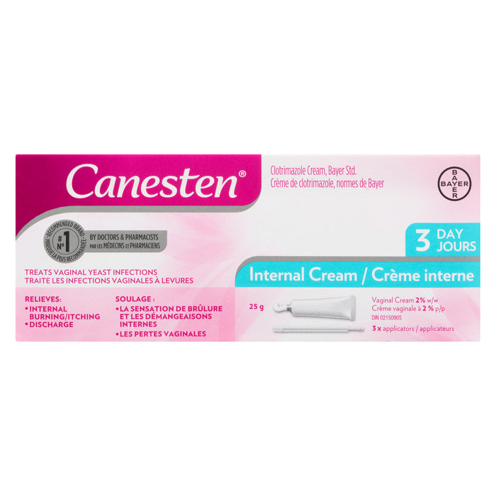 Canesten Crème Vaginale 3 Traitements
