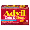 Advil Rhume et Sinus, emb. de 40