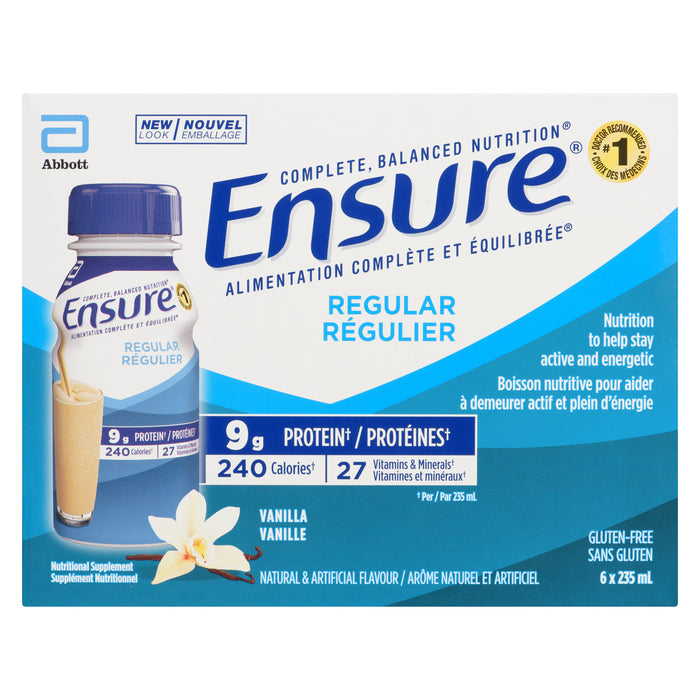 Ensure Regular Vanilla Meal Replacement, 235-ml