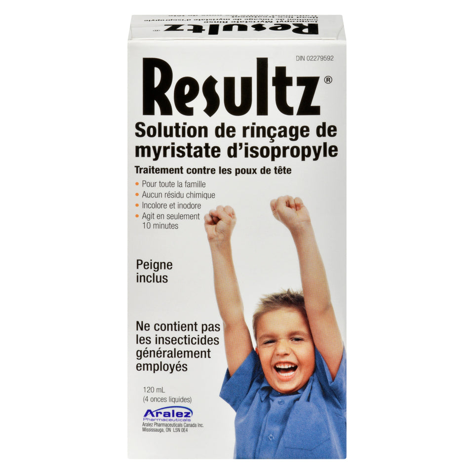 Resultz Isopropyl Myristate Rinse Head Lice Treatment, 120 ml